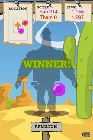 Screenshot i Quick Draw Cowboy Gunfight by Acme Screenshot i Quick Draw Cowboy Gunfight by Acme